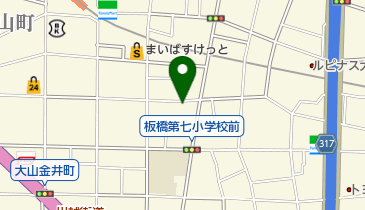 三井のカーシェアーズ リパーク大山金井町第4(自転車可)の地図画像