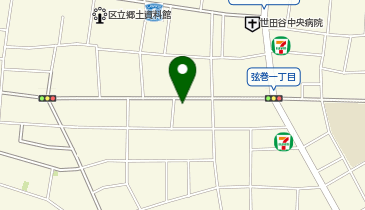 三井のカーシェアーズ リパーク弦巻1丁目第5(自転車可)の地図画像