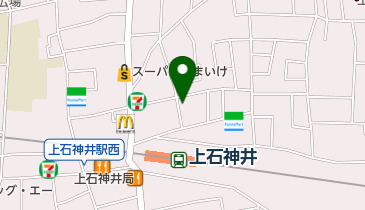 三井のカーシェアーズ リパーク上石神井2丁目第2(自転車可)の地図画像
