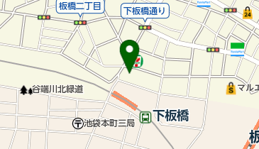 三井のカーシェアーズ リパーク下板橋駅前(自転車禁止)の地図画像