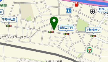 三井のカーシェアーズ リパーク板橋2丁目第3(自転車可)の地図画像