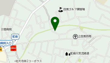 三井のカーシェアーズ リパーク上目黒4丁目第2(自転車可)の地図画像