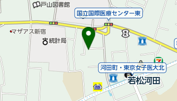 三井のカーシェアーズ リパーク新宿若松町(自転車可)の地図画像