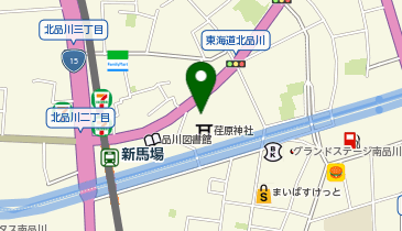 三井のカーシェアーズ リパーク北品川2丁目(自転車禁止)の地図画像