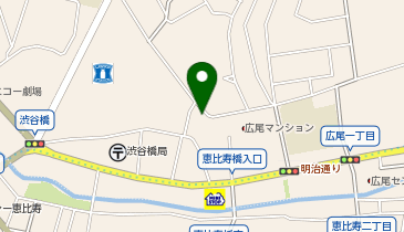 三井のカーシェアーズ 広尾1丁目第1(自転車禁止)の地図画像