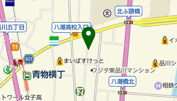 三井のカーシェアーズ リパーク東品川4丁目第2(自転車可)の地図画像