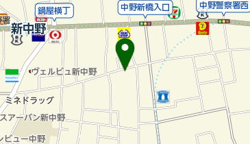 三井のカーシェアーズ リパーク中野本町4丁目第3(自転車可)の地図画像