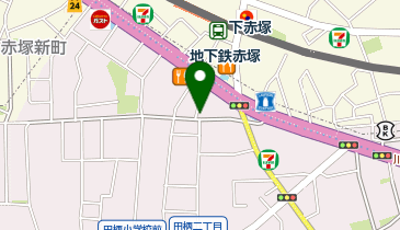 三井のカーシェアーズ リパーク田柄2丁目第2(自転車可)の地図画像