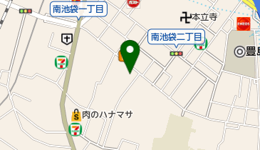 三井のカーシェアーズ リパーク南池袋3丁目第2(自転車可)の地図画像