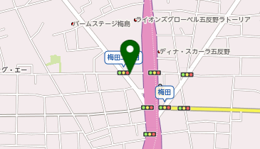 三井のカーシェアーズ リパーク足立梅田1丁目(自転車可)の地図画像