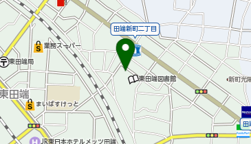 三井のカーシェアーズ リパーク田端新町2丁目第2(自転車可)の地図画像