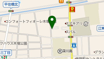 三井のカーシェアーズ リパーク江東東陽5丁目第2(自転車可)の地図画像
