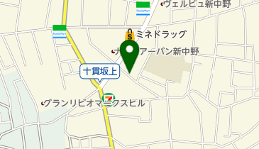 三井のカーシェアーズ リパーク中野本町4丁目(自転車可)の地図画像