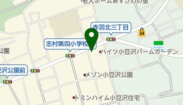 三井のカーシェアーズ リパーク小豆沢2丁目第3(自転車禁止)の地図画像