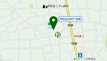 三井のカーシェアーズ リパーク阿佐ケ谷北3丁目第2(自転車可)の地図画像