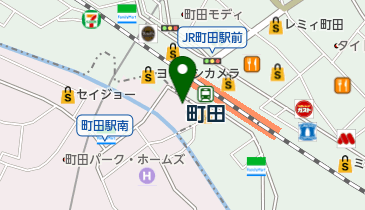 三井のカーシェアーズ リパークJR町田駅前(自転車可)の地図画像