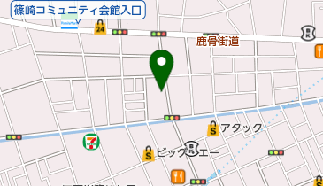 三井のカーシェアーズ リパーク上篠崎4丁目(自転車可)の地図画像
