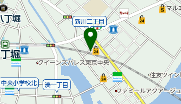 三井のカーシェアーズ リパーク新川2丁目第7(自転車可)の地図画像