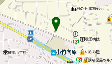 三井のカーシェアーズ リパーク小茂根1丁目第2(自転車可)の地図画像