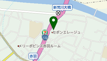 三井のカーシェアーズ リパーク岩淵町(自転車可)の地図画像