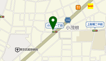 三井のカーシェアーズ リパーク小茂根4丁目第2(自転車可)の地図画像