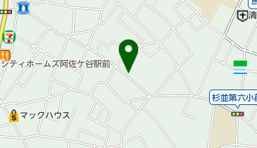 三井のカーシェアーズ リパーク阿佐谷南2丁目(自転車可)の地図画像