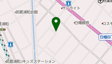 三井のカーシェアーズ リパーク浦和白幡4丁目(自転車可)の地図画像
