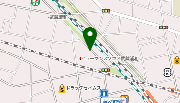 三井のカーシェアーズ リパーク武蔵浦和駅西口(自転車可)の地図画像