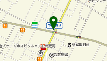 三井のカーシェアーズ リパーク西久保2丁目(自転車可)の地図画像