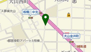 三井のカーシェアーズ リパーク板橋幸町第3(自転車可)の地図画像