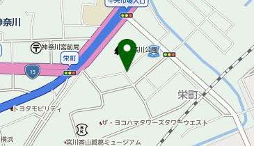 三井のカーシェアーズ リパーク横浜栄町第4(自転車可)の地図画像