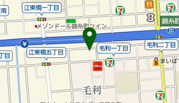 三井のカーシェアーズ リパーク江東橋5丁目第2(自転車可)の地図画像