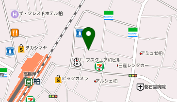 三井のカーシェアーズ リパーク柏4丁目(自転車可)の地図画像