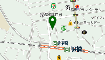 三井のカーシェアーズ リパーク船橋本町7丁目(自転車可)の地図画像