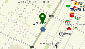 三井のカーシェアーズ リパーク南八幡5丁目第3(自転車可)の地図画像