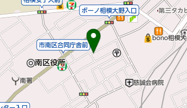 三井のカーシェアーズ リパーク相模大野6丁目第2(自転車可)の地図画像