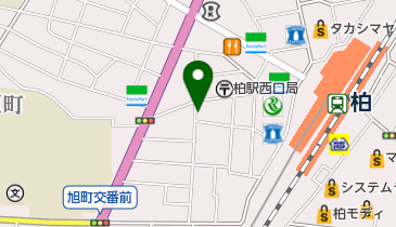 三井のカーシェアーズ リパーク柏旭町1丁目第3(自転車可)の地図画像