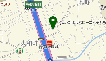 三井のカーシェアーズ リパーク板橋本町第2(自転車可)の地図画像