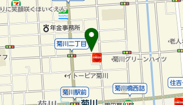 三井のカーシェアーズ ネウボーノ菊川(自転車禁止)の地図画像