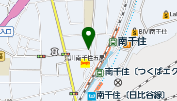 三井のカーシェアーズ リパーク南千住駅前(自転車可)の地図画像