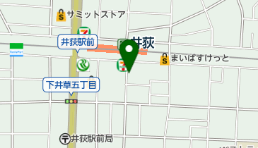 三井のカーシェアーズ リパーク下井草5丁目(自転車可)の地図画像