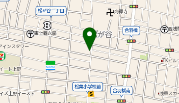 三井のカーシェアーズ リパーク松が谷2丁目第3(自転車可)の地図画像