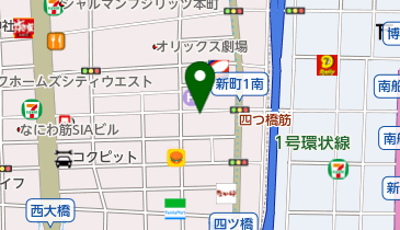 三井のカーシェアーズ リパーク新町1丁目第5(自転車禁止)の地図画像