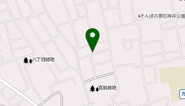 三井のカーシェアーズ リパーク石神井町4丁目第2(自転車禁止)の地図画像