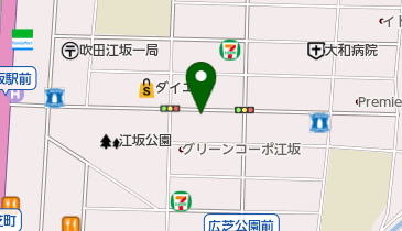 三井のカーシェアーズ リパーク江坂公園前第2(自転車禁止)の地図画像