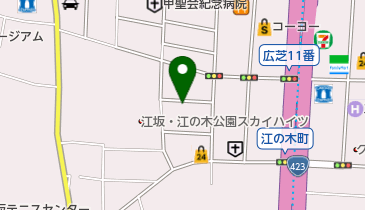 三井のカーシェアーズ リパーク江の木町(自転車禁止)の地図画像