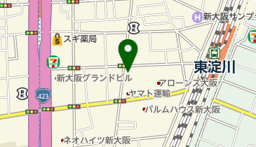 三井のカーシェアーズ リパーク宮原2丁目(自転車禁止)の地図画像