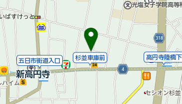 三井のカーシェアーズ リパーク高円寺南2丁目第3(自転車可)の地図画像