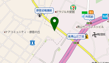 三井のカーシェアーズ オークウッドレジデンス青山駐車場(自転車禁止)の地図画像