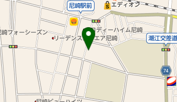 三井のカーシェアーズ リパークJR尼崎駅前の地図画像